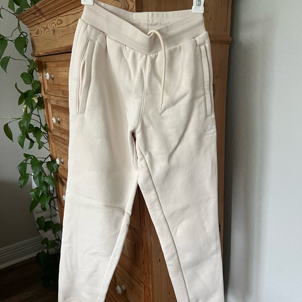 Adidas Off-White Jogger Pants